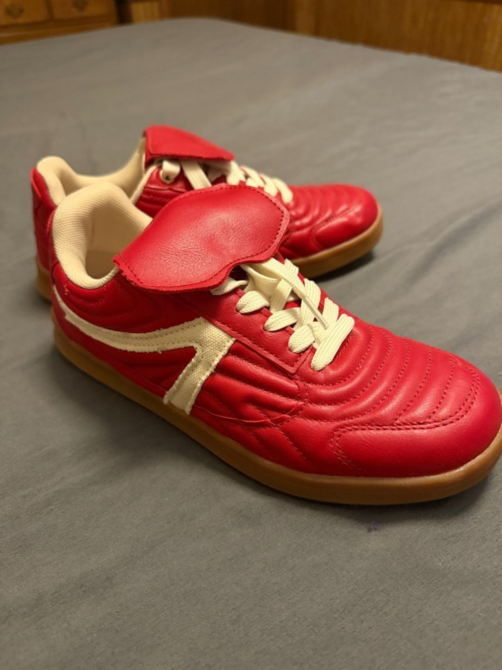 Red Athletic Sneakers